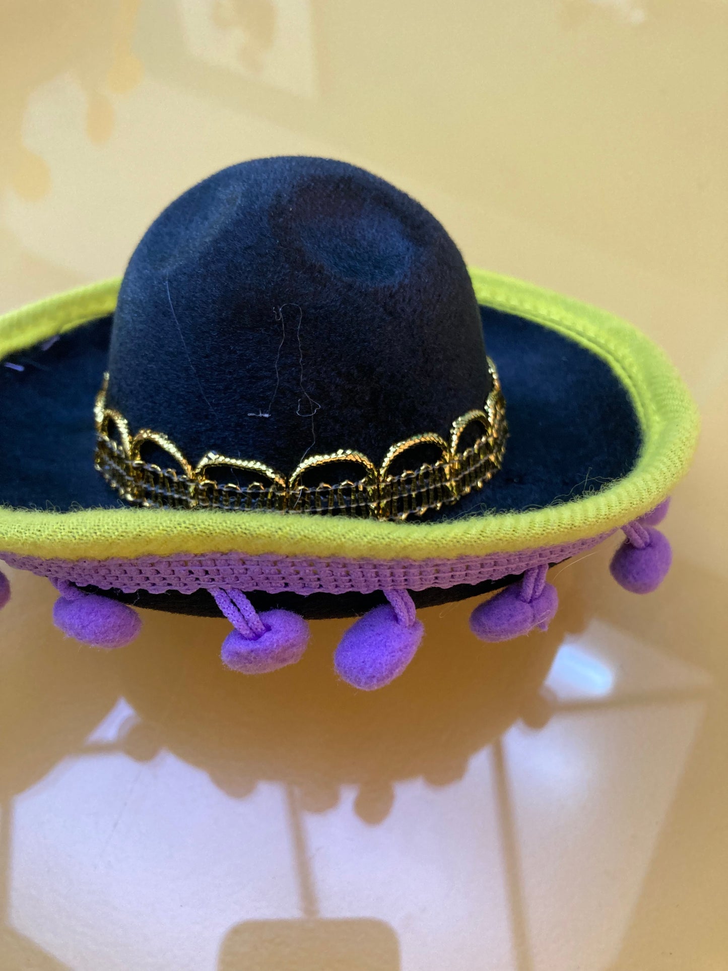 Mini Mexican Straw Hats with Headband