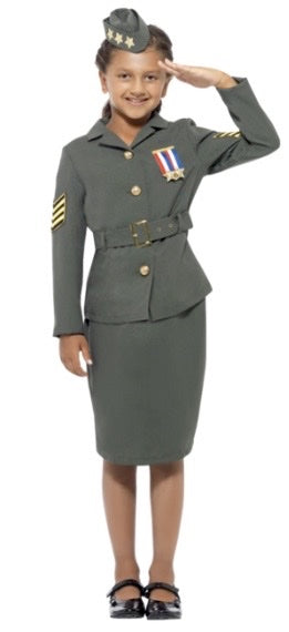 1940's Army Girl Costume