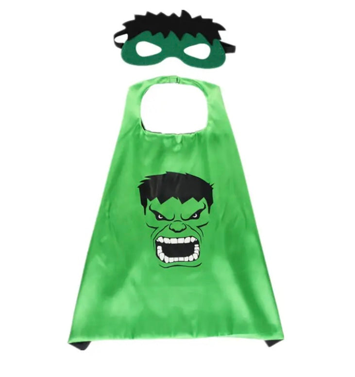 The Hulk Cape & Mask