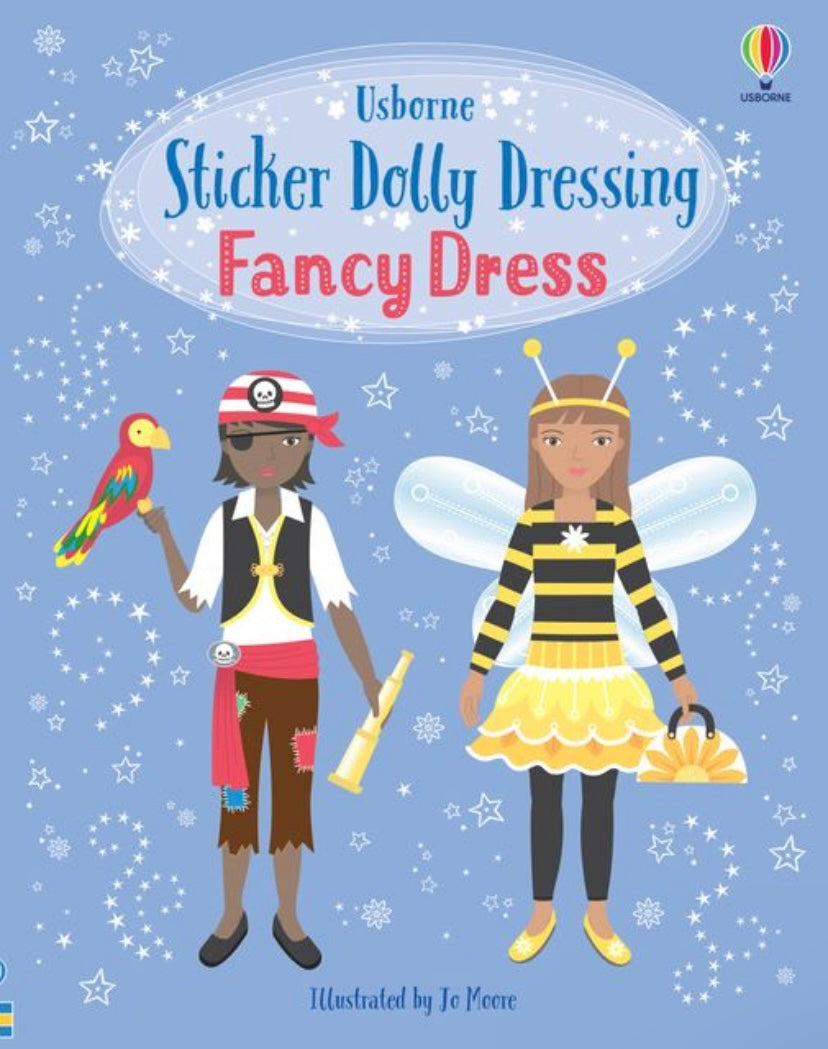 Sticker Dolly Dressing Fancy Dress Book