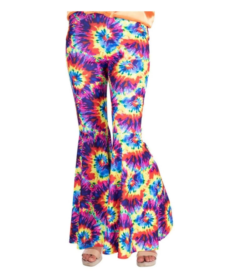 1970's Tie Dye Flares
