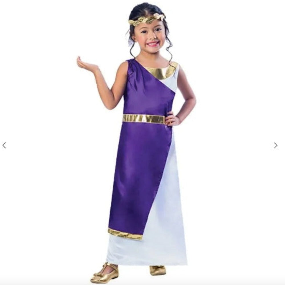 Greek Day - Girls' Purple Toga