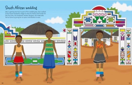 Sticker Dolly Dressing Costumes Around the World Book