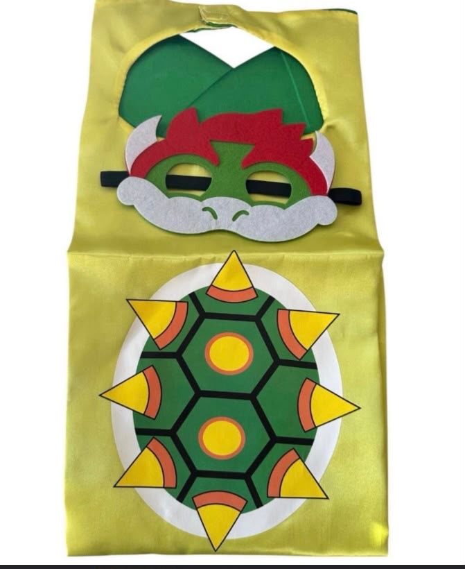Super Mario Character Cape & Mask Sets