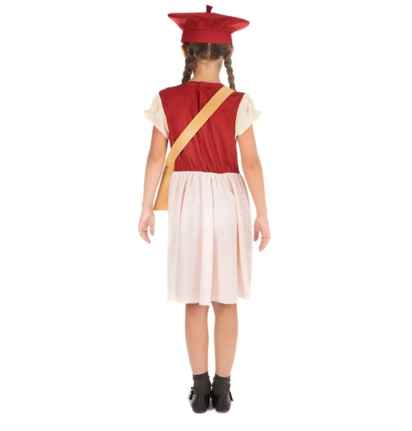 1940's Evacuee Schoolgirl