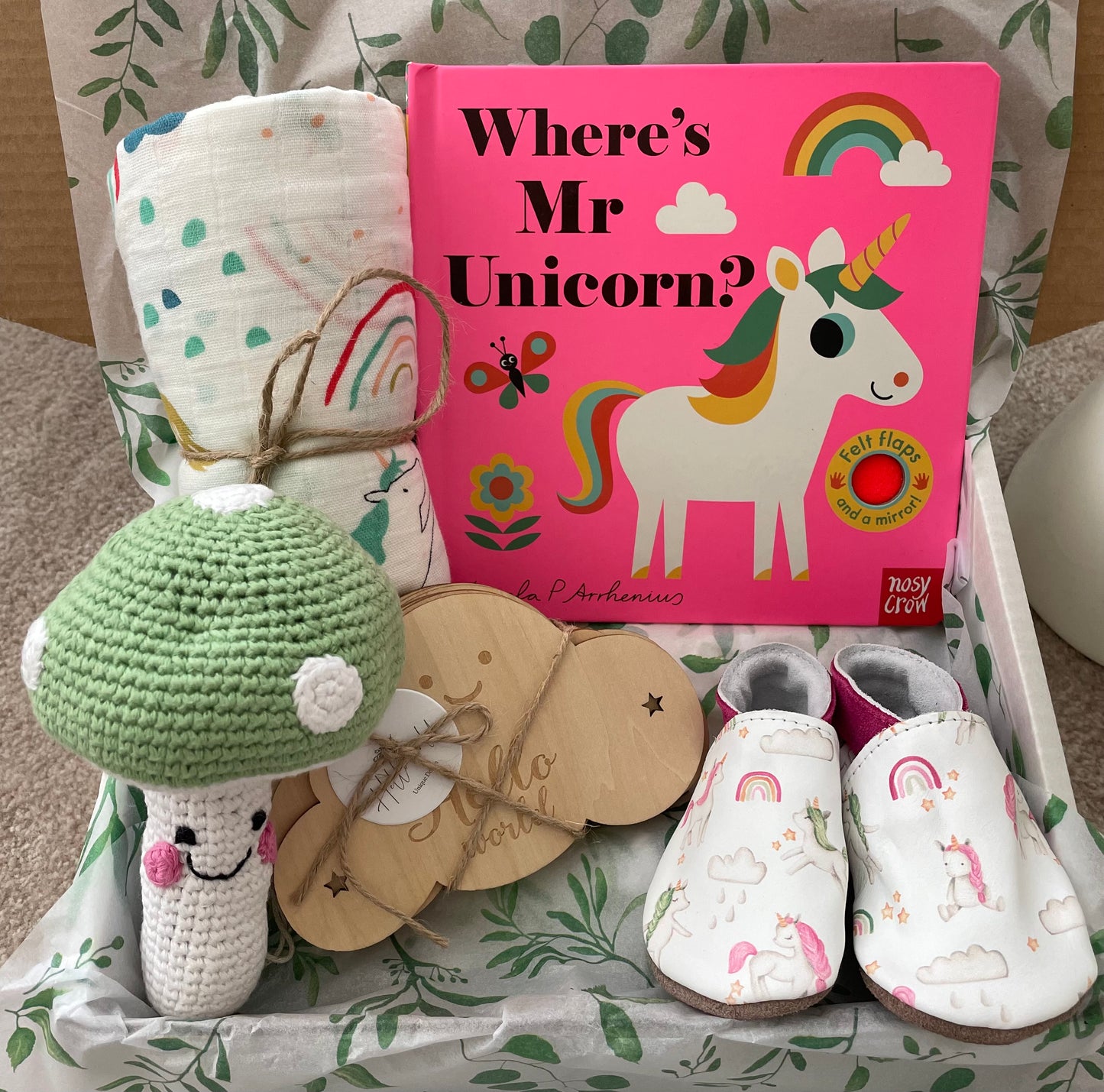 Mr Unicorn Newborn Gift Box