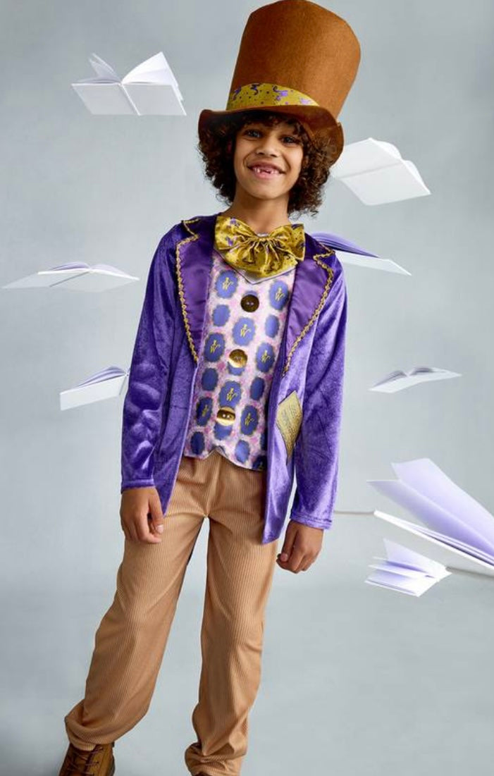 Purple Wonka Suit