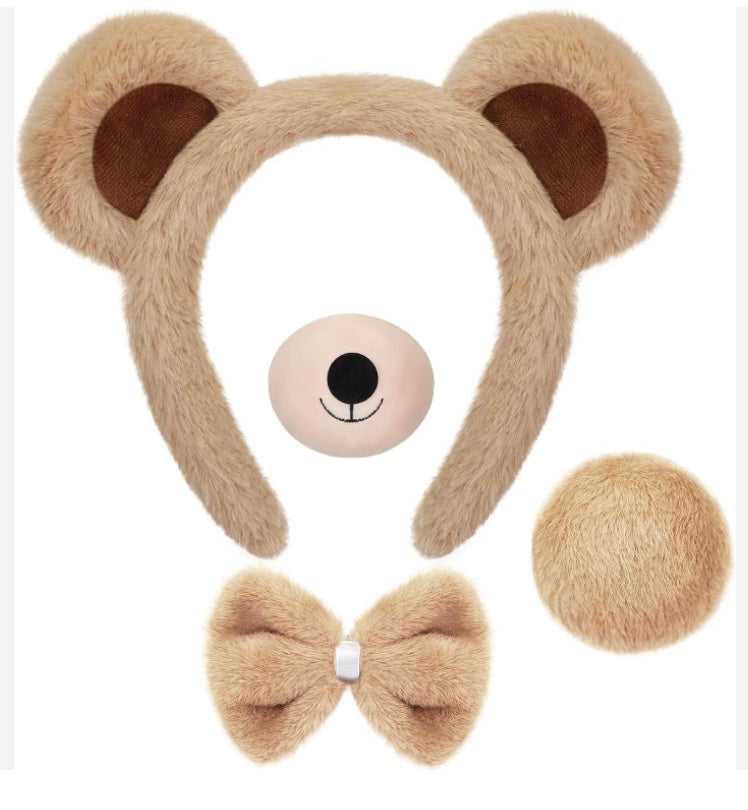 Plush Bear accessory Set