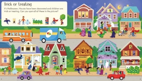Little Children's Halloween Activity Book