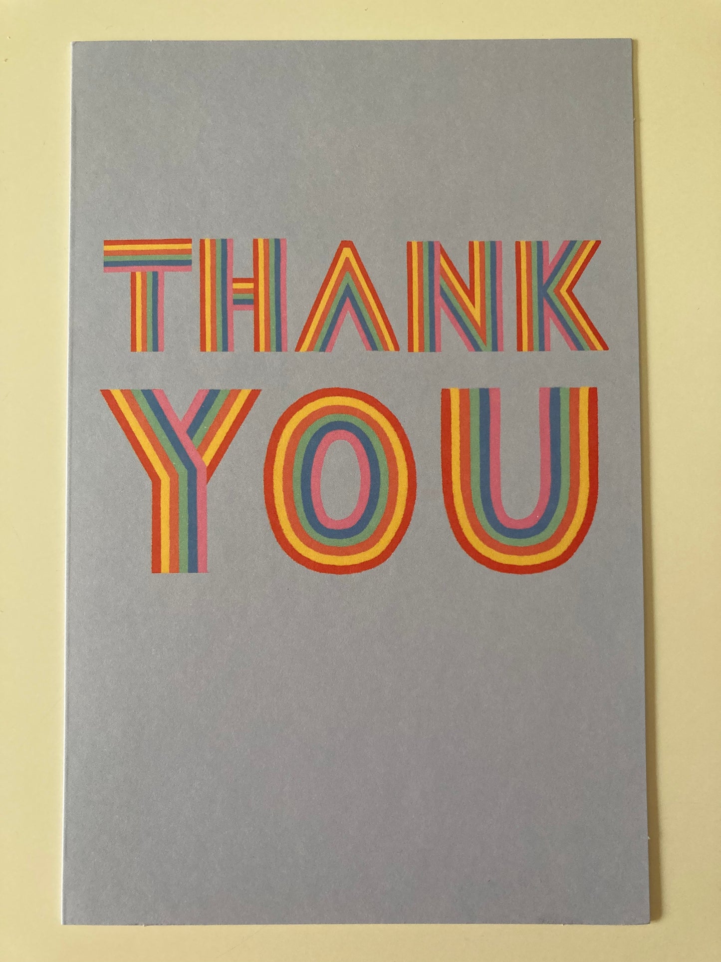 Thank You Greeting Card