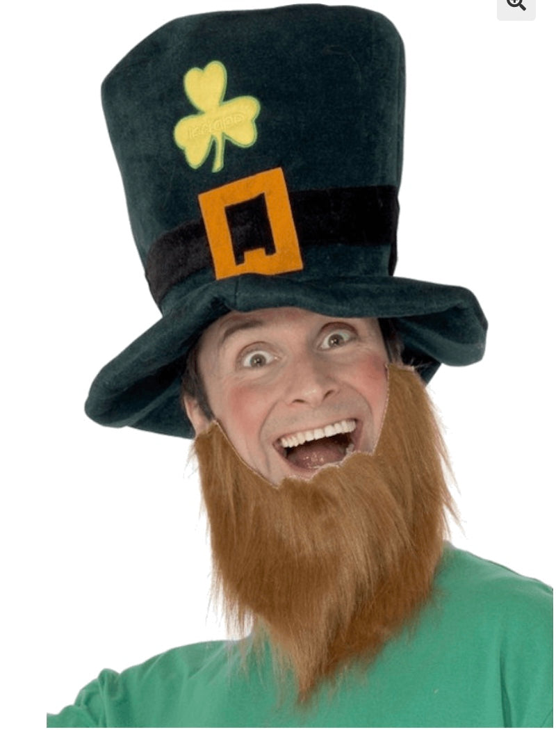 Adult Leprechaun Hat & Beard