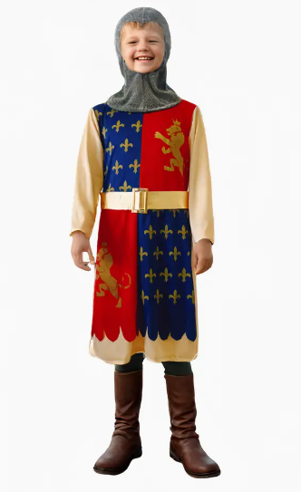 Boys Medieval Knight Historical Costume