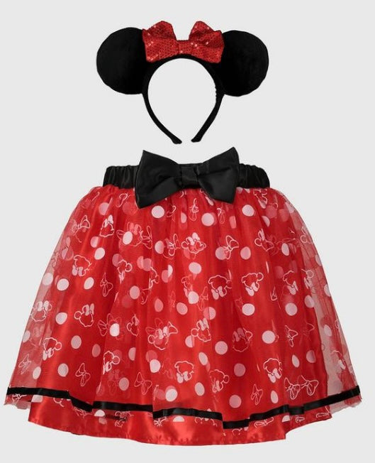 Disney Minnie Red Tutu & Headband
