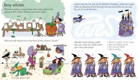 Little Children's Halloween Activity Book