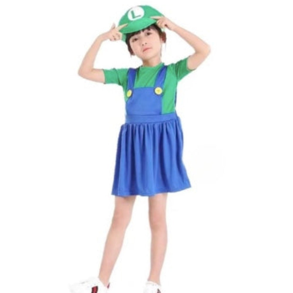 Super Mario & Luigi Girls Costumes