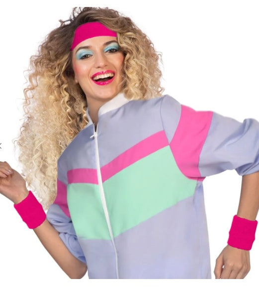 1980's Neon Sweat Band Accessory Kit