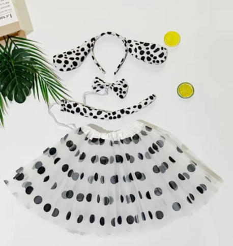 Dalmatian Dog Tutu Set