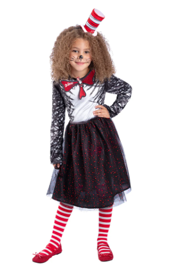 Dr Seuss Cat In The Hat Dress Costume