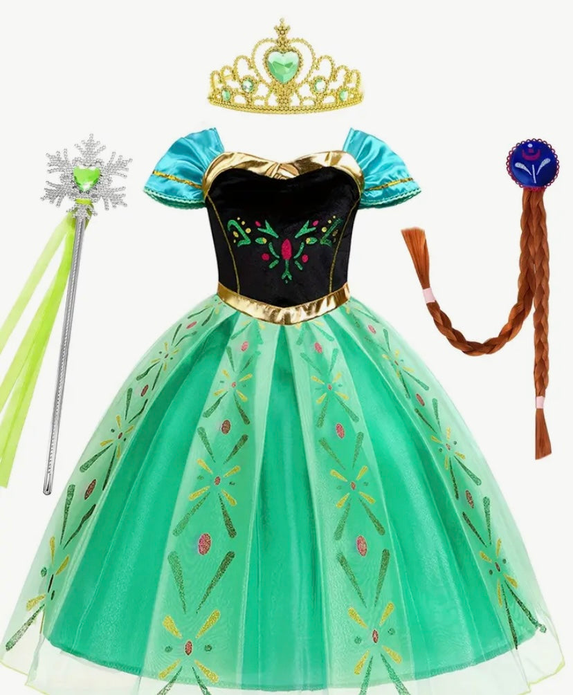 Anna Frozen Dress & Accessories | Princesses | The Dressing Up Box Anna Frozen Dress & Accessories | Princesses | The Dressing Up Box