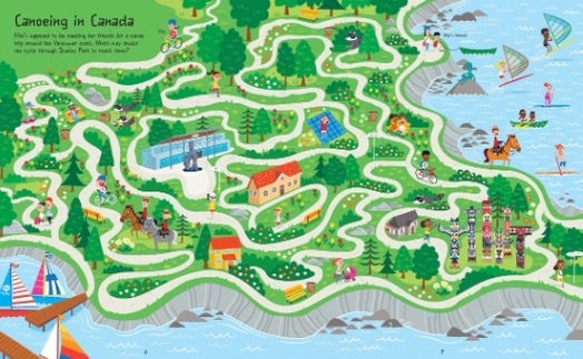 Around the World Mazes