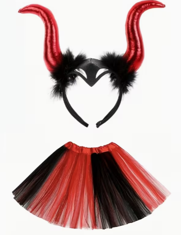 Devil Tutu Set