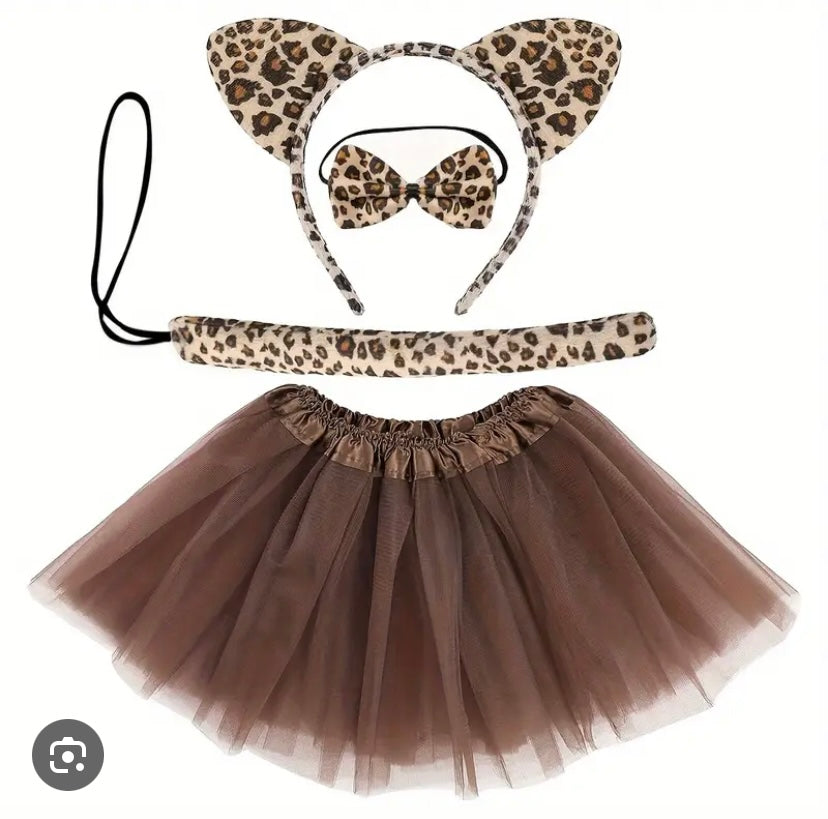 Leopard Tutu Set