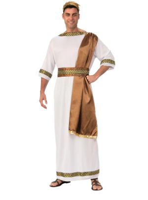Greek God With Brown Sash