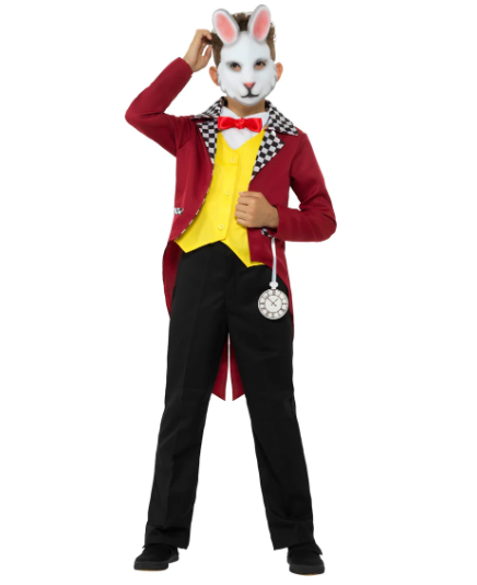 PRE-ORDER:Mr.White Rabbit Costume