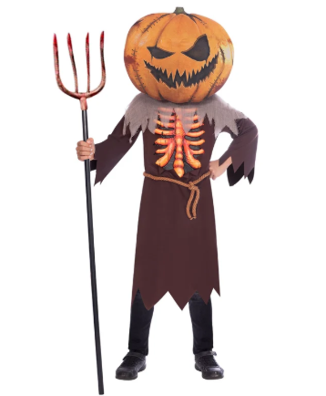 Scary Pumpkin Big Head