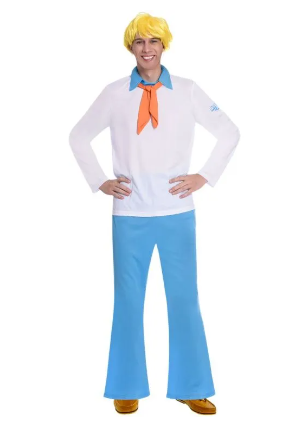 Scooby Doo Fred Adult Costume