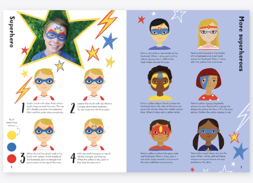 The Usborne Book of Face Painting