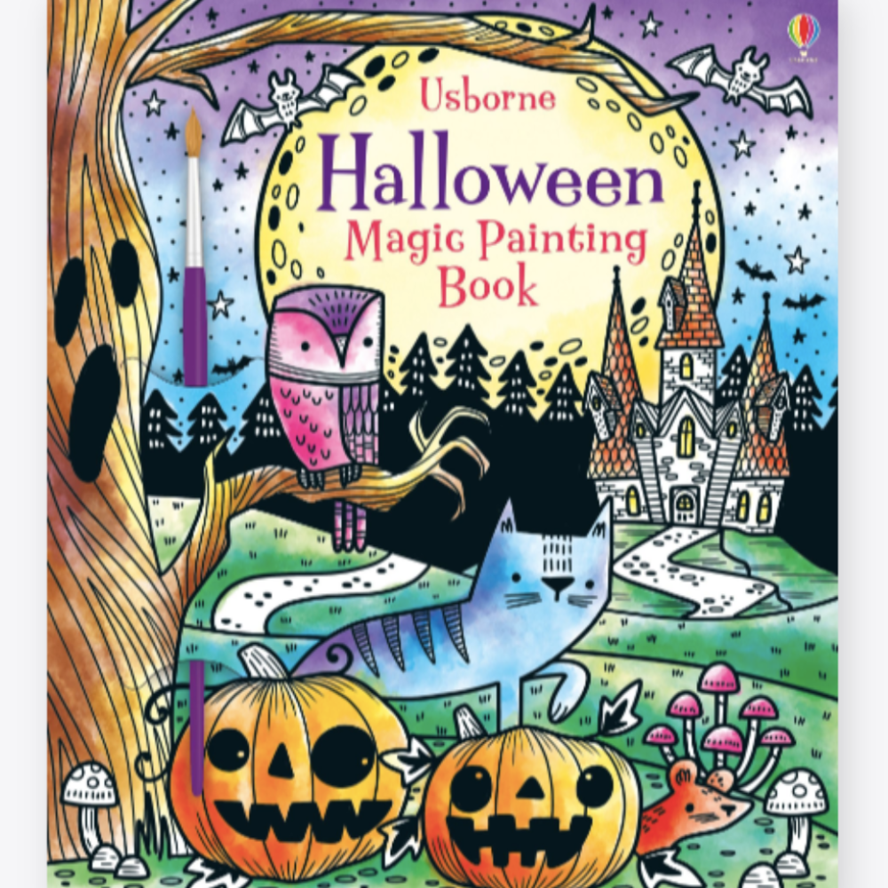 Halloween Magic Painting Book by Usborne