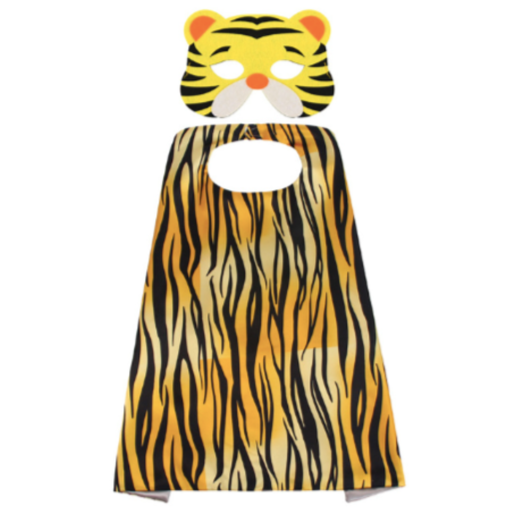 Tiger Cape & Mask from The Dressing Up Box