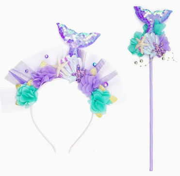 Mermaid Wand & Headband