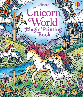 Unicorn World Magic Painting Book