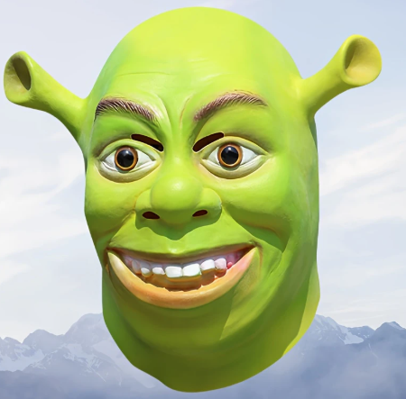 Realistic Shrek Mask