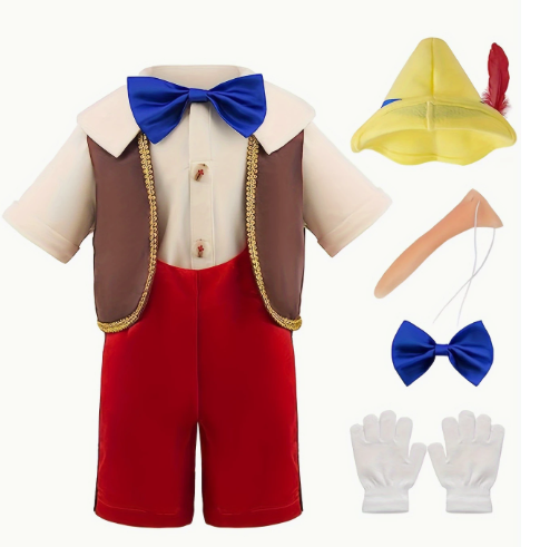 Pinocchio Costume-Kids