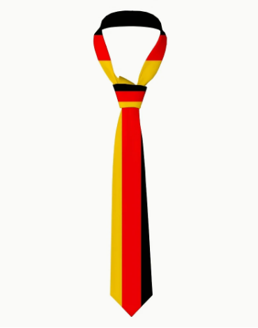German Flag Necktie