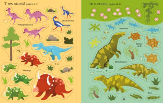 Dinosaurs First Sticker Book
