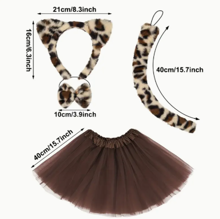 Leopard Tutu Set