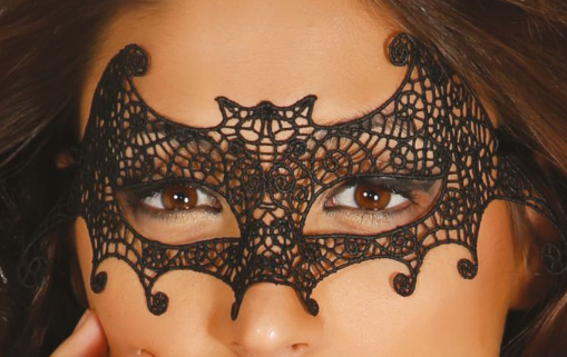 PRE-ORDER! Embroidered bat mask