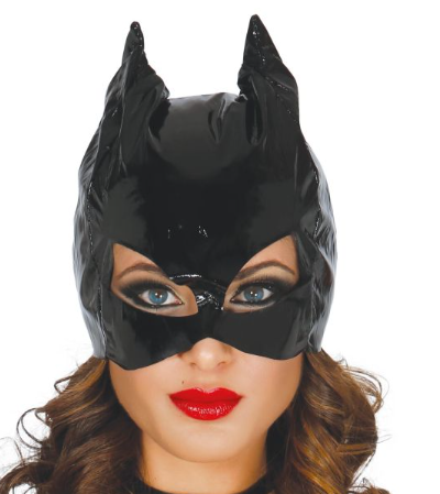 Black Kitty Mask-Vinyl