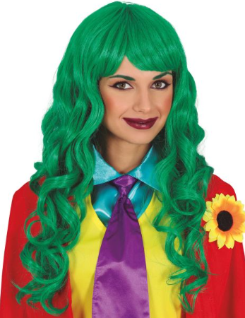 Green Malena Wig