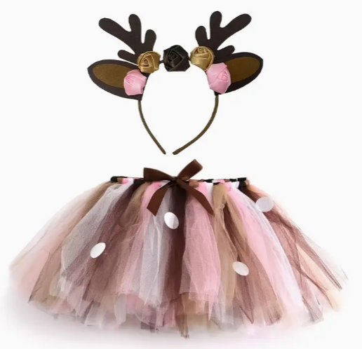 Elegant Tutu Deer Set