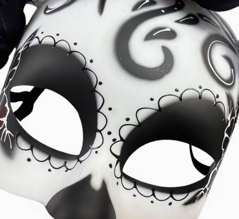Sugar Skull Zombie Mask