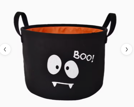 Halloween Storage Bucket