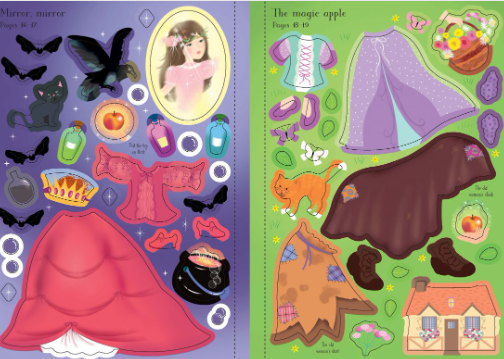 Little Sticker Dolly Dressing Snow White