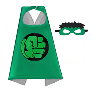 The Hulk Cape & Mask
