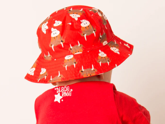 Highland Cow Summer Hat