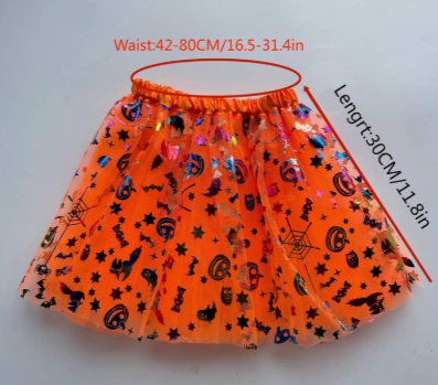 Tulle Tutus - various Halloween colours